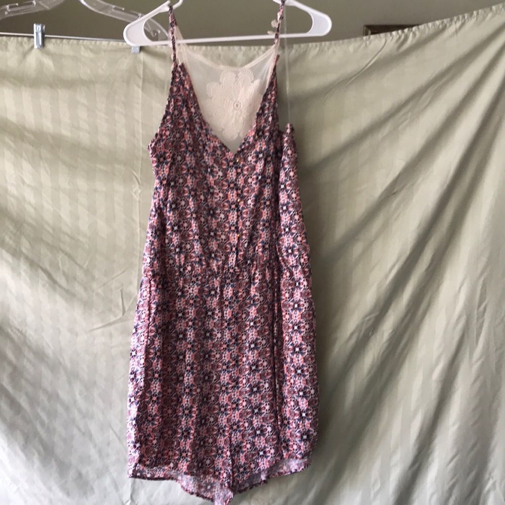 Multi colored romper